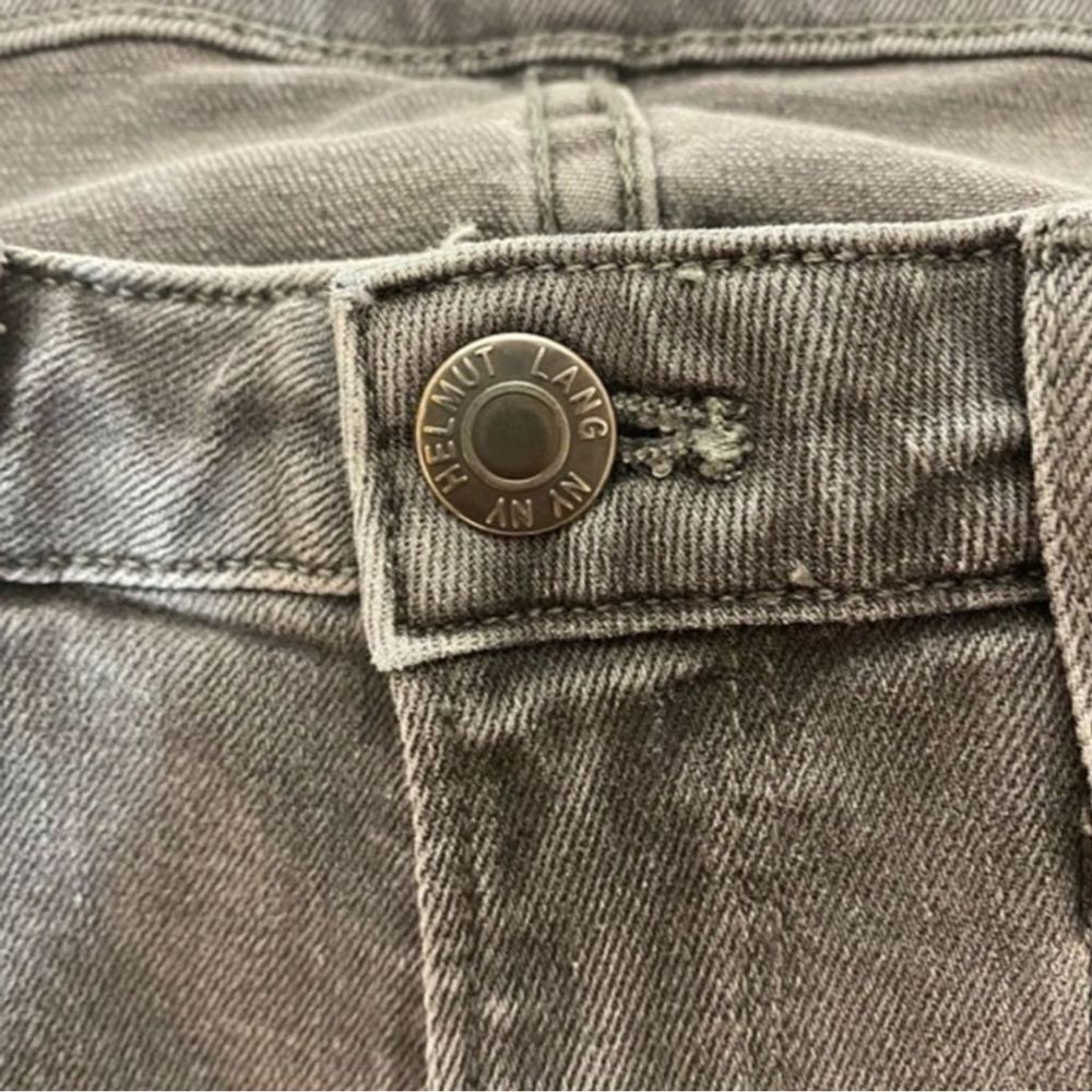 Helmut Lang Women's Skinny Jeans Gray Size 27 - Picture 6 of 7